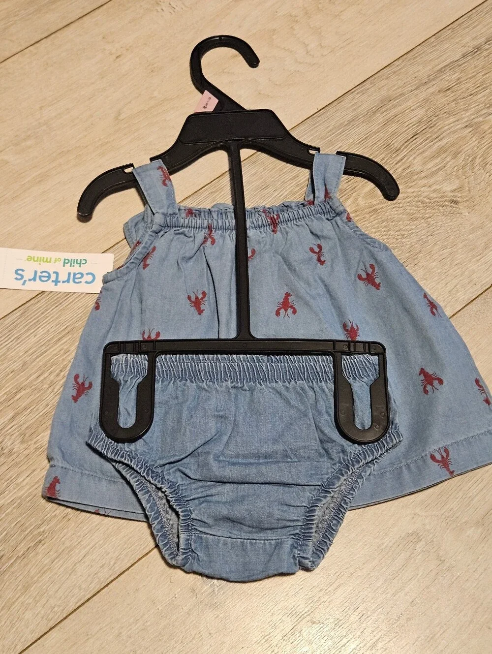 NWT Child Of Mine Carter's Baby Girl 0-3M Outfit Lot 2-Piece Sets Nautical